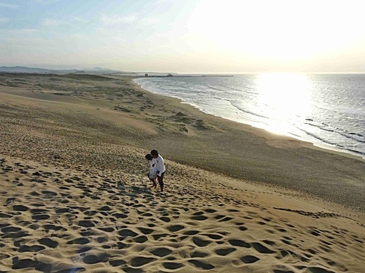 111_mohutné duny u Japonského moře